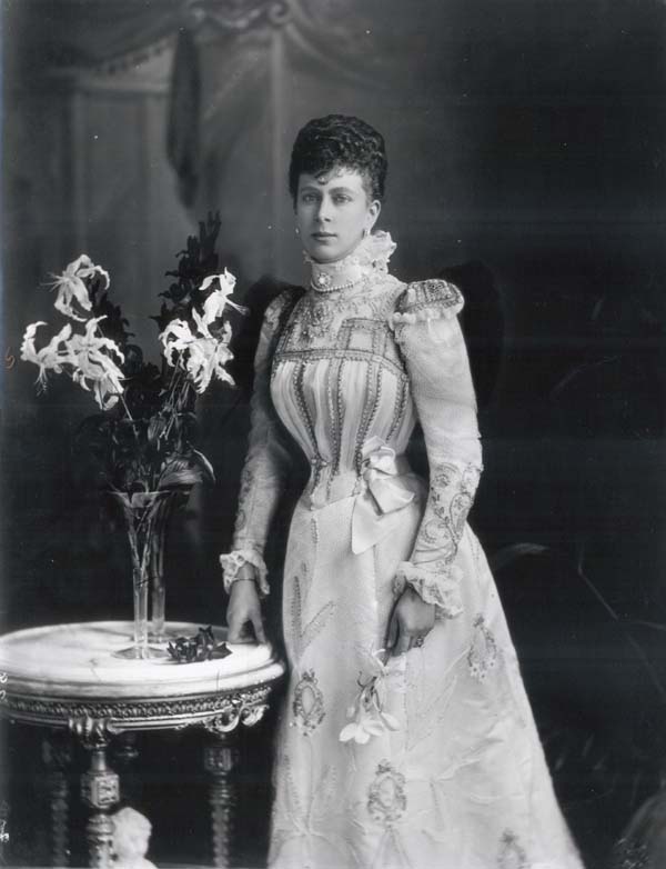 Queen Mary (1867-1953) when Duchess of York.