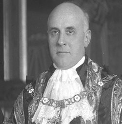 (Lord Mayor of London) Sir Charles Albert Batho, 1st Bt. (1872-1938); Bt. (cr 1928); a ships store and export merchant; Lord Mayor of London (1927-28).
