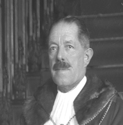 (Sheriffs) Mr. Sheriff, later Sir Henry Edward Davenport (1866-1941); Kt. (cr 1929); Sheriff of City of London (1927-28).