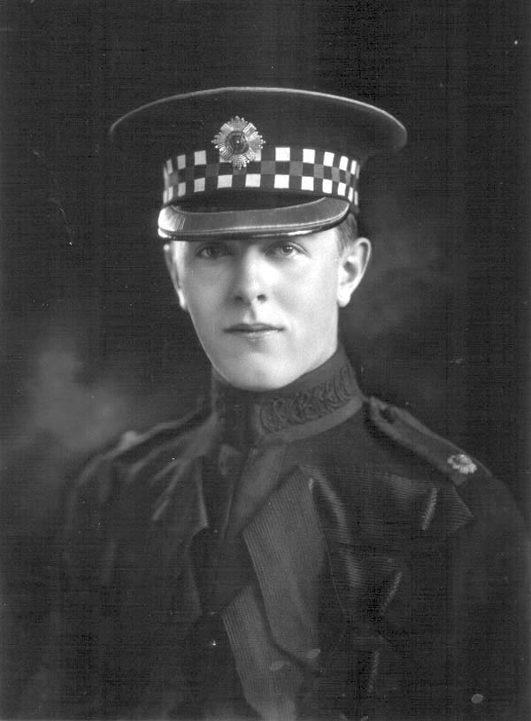 2nd Lieutenant, later Major John Alan Burns (1905- ). 
