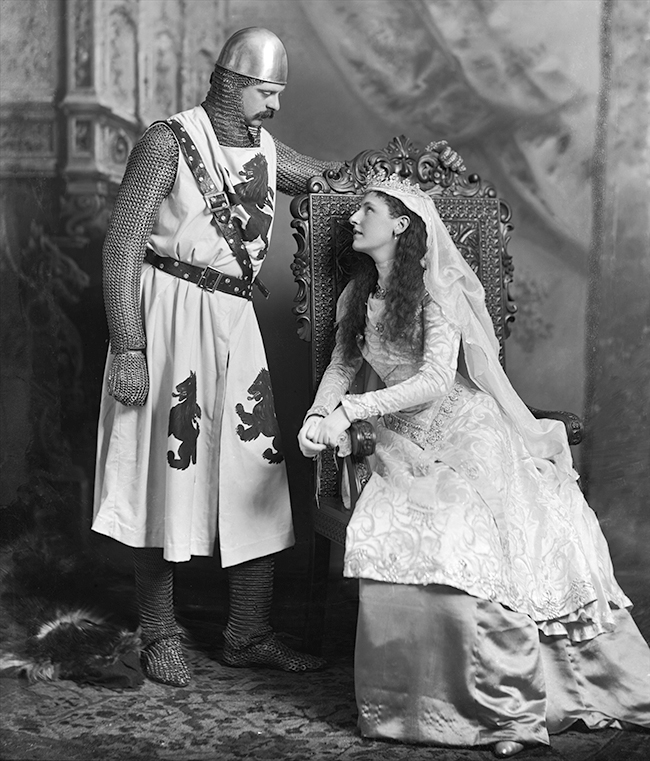 Arthur Oliver Villiers Russell, 2nd Baron Ampthill (1869-1935), and Lady Ampthill, née Lady Margaret Lygon (1874-1953)