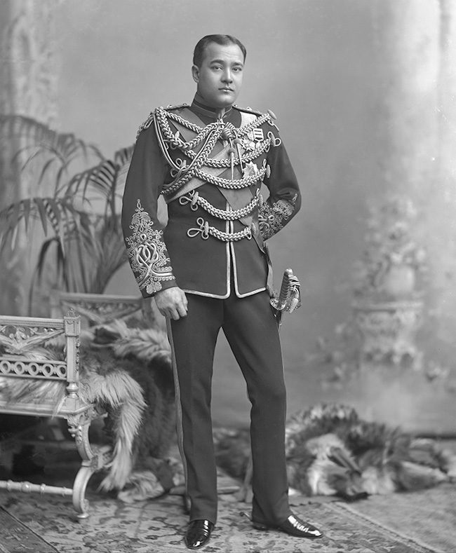 Colonel HH Sir Nripendra Narayan Bhup, Maharaja of Cooch Behar (1862-1911), as Lieut.-Col.