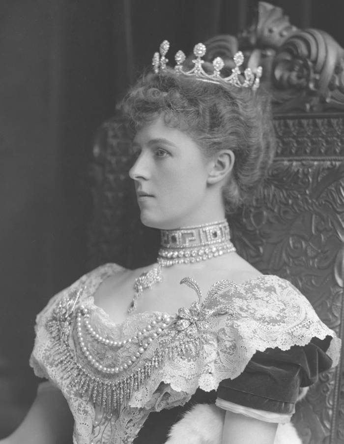 Violet Ida Evelyn, Countess of Powis & [in own right] 16th Baroness Darcy de Knayth (1865-1929). 