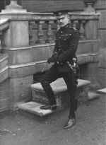 Major-General, later Lieutenant-General Robert Stephenson Smyth Baden-Powell, 1st Baron Baden-Powell (1857-1941).