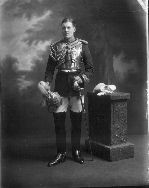 Lieutenant, later Major (Frank) Brian (Frederic) Bibby (1893-1929). 