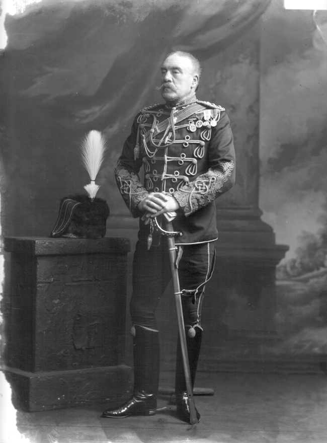 Colonel Edward Holmes Baldock (1853- ). 