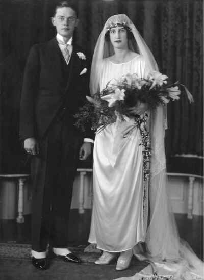 Prince & Princess Paul Chavchavadze Wedding Portrait 